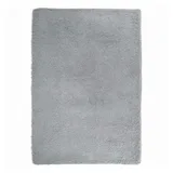 vidaXL Teppich Shaggy Hochflor NAVARRA Silbergrau 240x340 cm Polyester