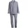 Seidensticker Pyjama Web Blau 58