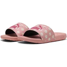 Puma COOL CAT 2.0 DAISIES PS, Weiblich Schiebe-Sandalen, PINK FRUIT-PUMA PINK-PUMA WHITE-ALMOST APRICOT,
