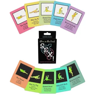 Kartenset-Variante (Glow in the Dark Sex! Cards)