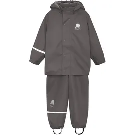 CelaVi Shirt & Hose CELAVI "Regenoverall CEMagic", Jungen, Gr. 90, grau, Obermaterial: 100% Polyester PES., Overalls