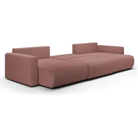 petits-meubles U-sofa 4-sitzig umbaubar Truhe Evy Rosa