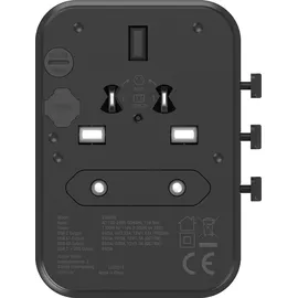 Xlayer Reisestecker weltweit 20W