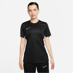 NIKE Dri-FIT Academy kurzarm Fußball Trainingsshirt Damen 010 - black/white/white XS