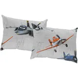 Wirth Kissenbezug Planes Echo 40 x 60 cm Grau