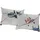 Wirth Kissenbezug Planes Echo 40 x 60 cm Grau