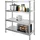 Vevor Regal 122 x 48 x 150 cm Weiß