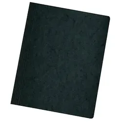 herlitz Schnellhefter Quality Karton schwarz DIN A4