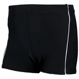 Aquarti Gestreifte Badehose Schwarz/Weiß 158