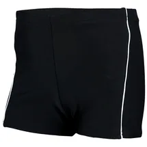 Aquarti Gestreifte Badehose Schwarz/Weiß 158