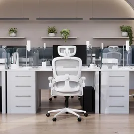 Diablo Chairs V-Light Netzstoff Hellgrau