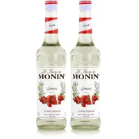 Monin Sirup Gomme (1 x 0,7l) - für Cocktails und Kaffee - Vielseitiger Geschmacksträger und Süßungsmittel (Packung mit 2)