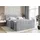 altdecor Boxspringbett MOETI-Z KING - 160x200 - H3/H4 - Hellgrau