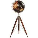 Kare DESIGN Deko-Objekt Globus Earth 63001 Kunststoff Schwarz