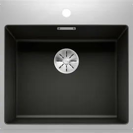 Blanco SUBLINE 500-IF/A mittig Granit schwarz Handbetätigung 543 x 400 mm