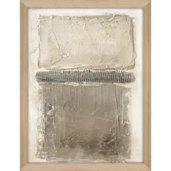 Gemälde ART STRUCTURE 1 - bunt - BHT 52x72.80x2.80 cm