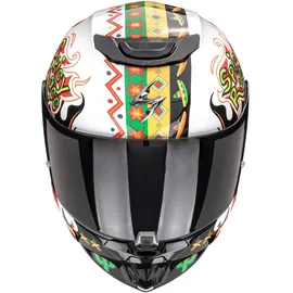 Scorpion EXO-JNR Air Yucatan Schwarz/Gelb/Rot/Grün S