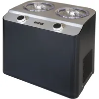 Unold Doppio Eismaschine Schwarz 48835