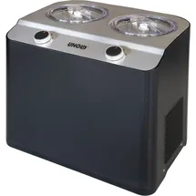 Unold Doppio Eismaschine Schwarz 48835