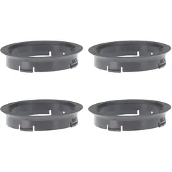 WamSter® 4 Zentrierringe 63,3mm - 56,1mm FZ-System dunkelgrau