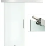 Homcom Schiebetür rechts 102,5 x 205 cm weiß
