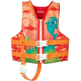 BESTWAY Puddle Jumper Schwimmweste Walross mit Textilbezug, 3-6 Jahre