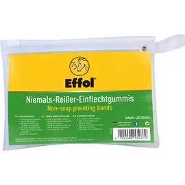 Effol Effax Niemals Reißer Einflechtgummis, transparent