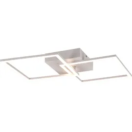Trio Reality LED Deckenleuchte Trail Weiß matt 7 x 44,6 x 39,6 cm