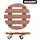 wagner® design yourself Wagner Multi Pflanzenroller WPC Terracotta rund Ø 29 cm