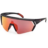 Adidas Sp0063 Polarisierte Sonnenbrille - Matte BlackU - One