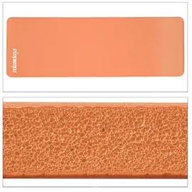 Relaxdays Yogamatte schwarz
