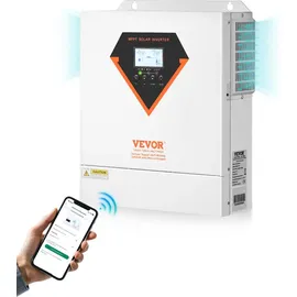 Vevor Hybrid-Solarwechselrichter 3500 W 24 V DC auf 220/230 V AC