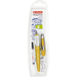 Herlitz, Schreibstifte, Füller my.pen senf/weiß (Senfgelb, Weiss)