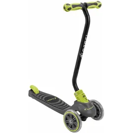 REBEL Kickboard City Scooter RIDER Transparent/Grau/Grün/Schwarz
