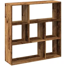 vidaXL Raumteiler 102 x 29 x 103,5 cm Altholz-Optik