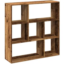vidaXL Raumteiler 102 x 29 x 103,5 cm Altholz-Optik