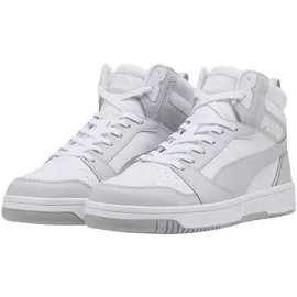 Puma Rebound V6 High-Top Puma White/Ash Gray 37