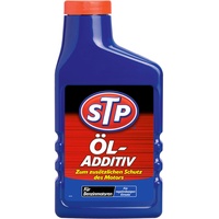 STP Öl-Additiv für Benzinmotoren und für bessere Viskosität, beugt Verschleiß, Reibung Oxidation vor, 450 ml