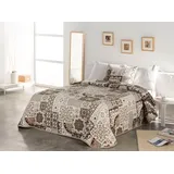 OTTO home Sofia Tagesdecke 240 x 250 cm Beige/Braun