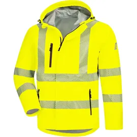 Nitras Warnschutz Regenjacke Motion TEX VIZ Plus 7177 Nitras Neongelb Gr.2xl