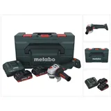 Metabo WB 18 LT BL 11-125 Quick Akku Winkelschleifer 18 V 125 mm Brushless + 2x Akku 4,0 Ah + Ladegerät + metaBOX