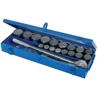 silverline - toolstream bv Steckschlüsselsatz metrisch 3/4-Zoll-Antrieb 21-tlg.