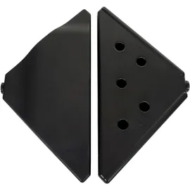 Mendler Schirmständer HWC-A40 Kunststoff 80 kg Schwarz