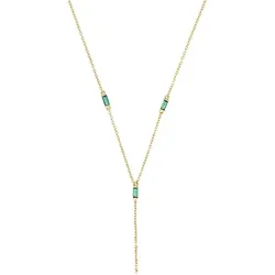 amor Kette mit Anhänger Grün Damen 