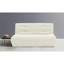 Ell + Ell Schlafsofa 2-Sitzer weiß
