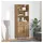 vidaXL Highboard mit Schubladen 2 pcs Artisan-Eiche Holzwerkstoff