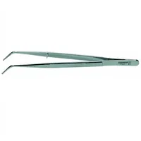 Gedore Pinzette gewinkelt 150 mm Glanzvernickelt