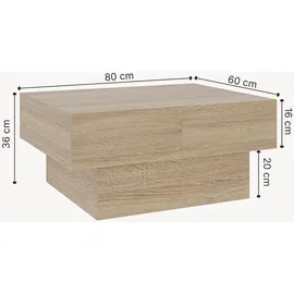 [en.casa] Lens Braun MDF 80 x 60 x 36 cm