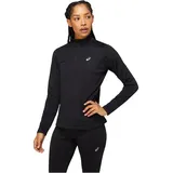 Asics Core Halfzip Sweatshirt Damen schwarz, XL