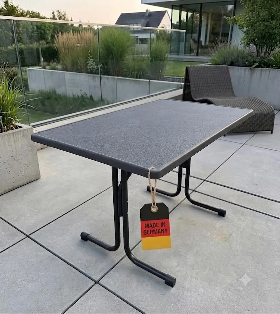 Gardissimo PUNTINELLA Gartentisch Klapptisch mit Sevelit-Platte 115x70cm klappbar